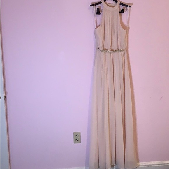 Coast size 10 light pink sleeveless  prom dress - Picture 1 of 8